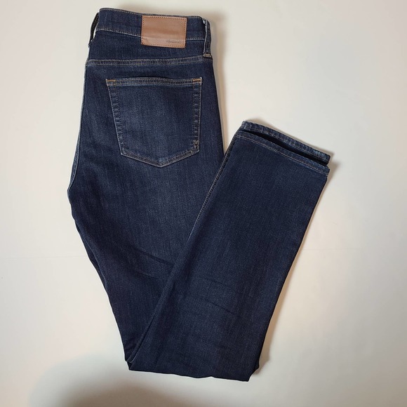 Madewell Dark Blue Wash Slim Jeans Mens-Size 33x32 - Picture 5 of 8